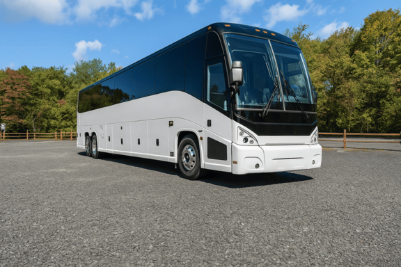 Charter Bus Rental Leander 56 Passenger Charter Bus