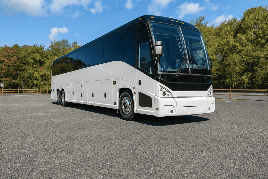 picture of Charter Bus Rental Leander coach bus